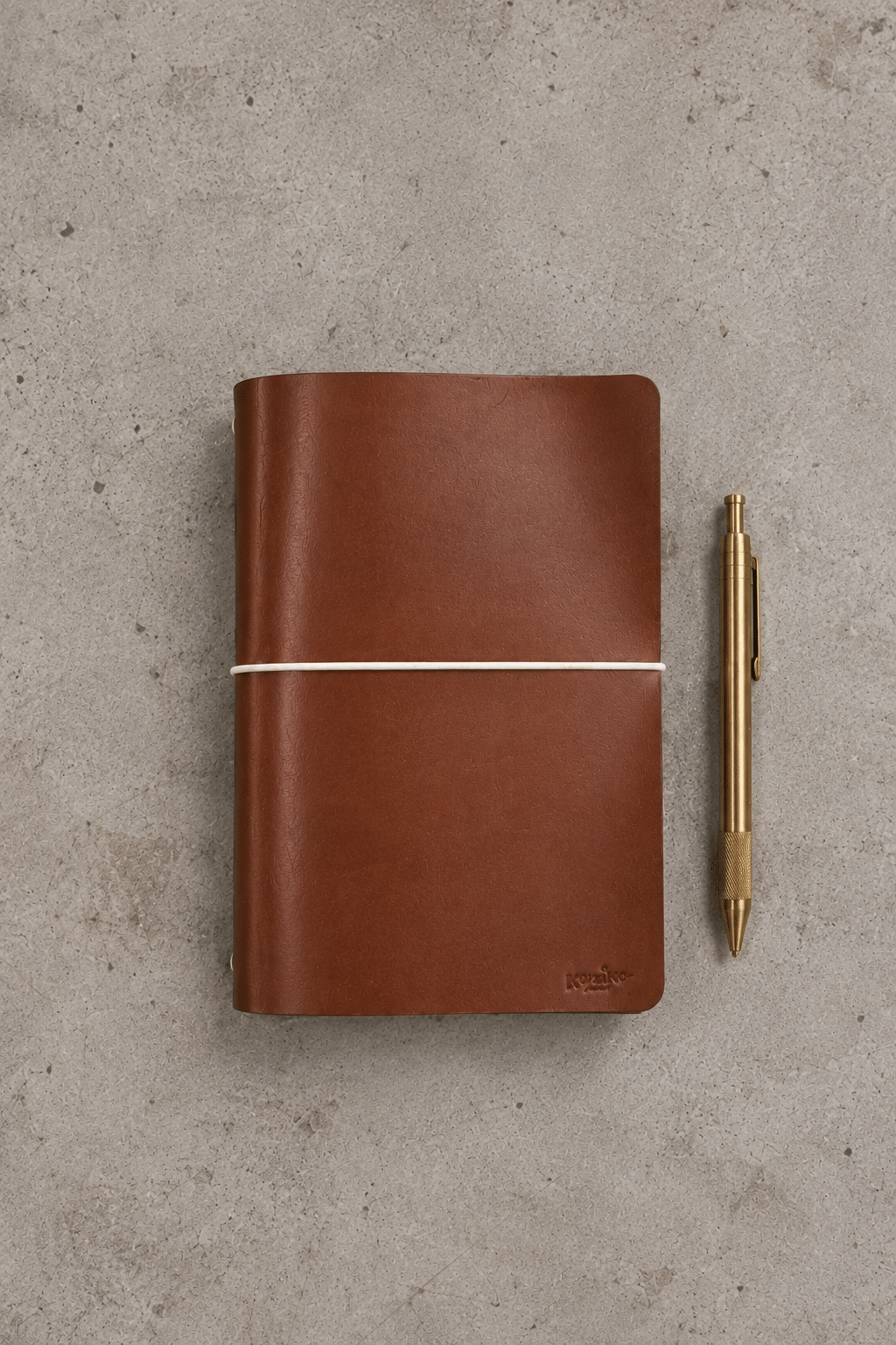cours carnet en cuir